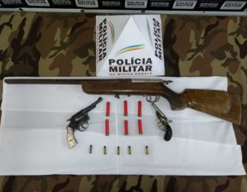 Idoso é preso por porte de arma no Santa Rita