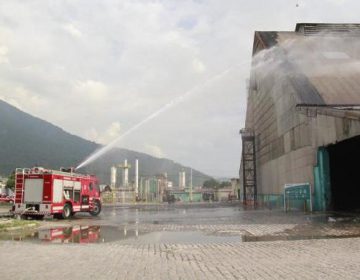 MPF investiga causas de fogo em armazém de fertilizantes em Cubatão