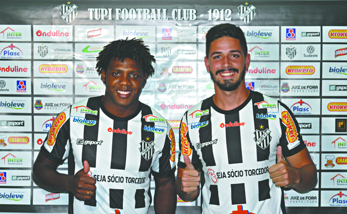 Galo Carijó apresenta zagueiros Elivelton Viana e Kadu Fernandes