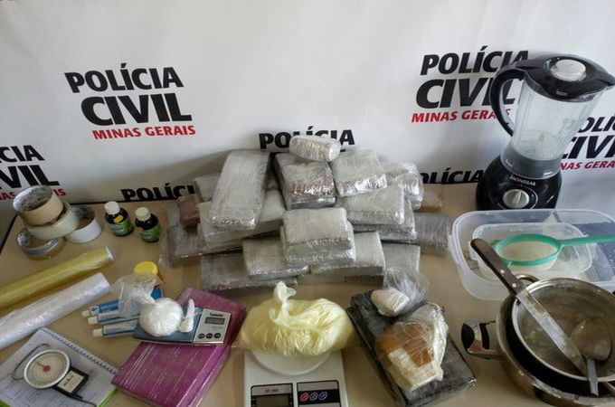 Policia Civil desmonta refinaria e estoque de drogas na Cidade Alta