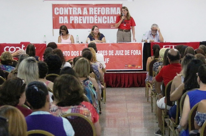 Trabalhadores paralisam contra Reforma na Previdência