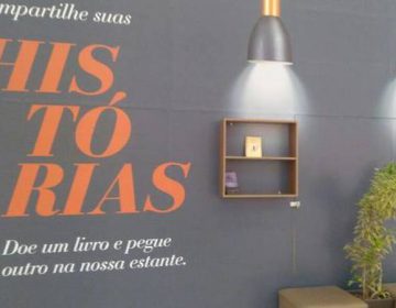 Independência Shopping incentiva a troca de livros