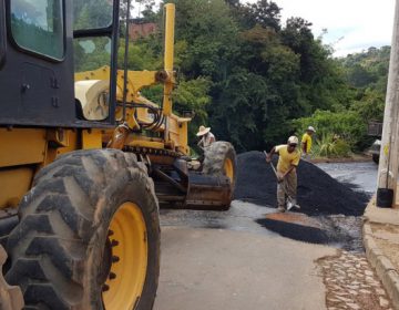 Empav começa asfaltamento na Avenida Santa Luzia