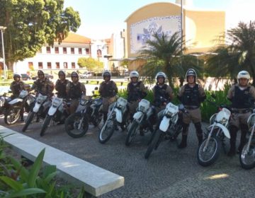 Militares recebem treinamento para combater o crime utilizando motocicleta