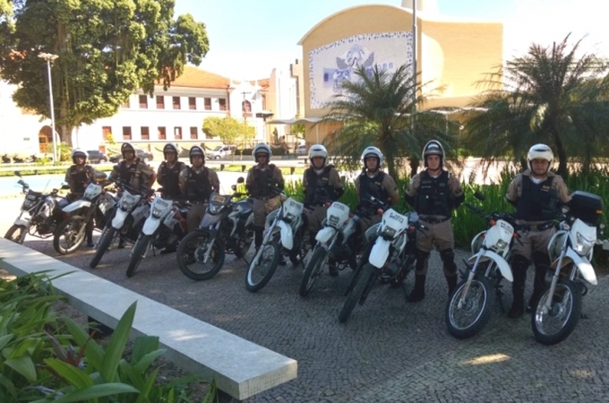 Militares recebem treinamento para combater o crime utilizando motocicleta