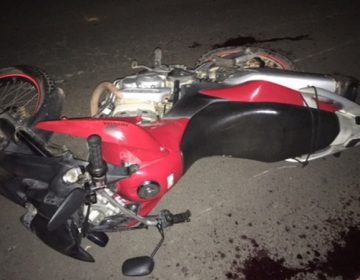 Homem morre após ser atropelado por motocicleta na estrada para Miraí