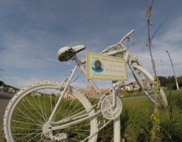 ONG Mobilicidade presta homenagem a ciclista morto em colisão no Jardim Glória