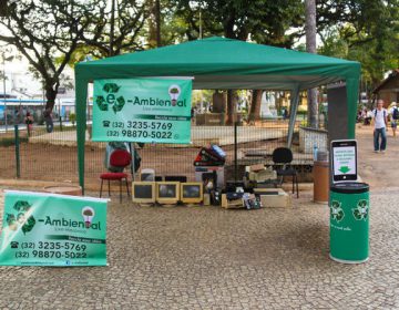 Praça do Riachuelo recebe ação de recolhimento de lixo eletrônico