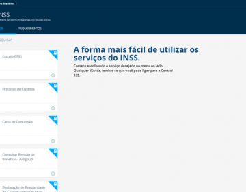 Novo portal reúne principais serviços do INSS