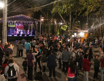 Trabalhadores e estudantes ocupam Parque Halfeld em ato político