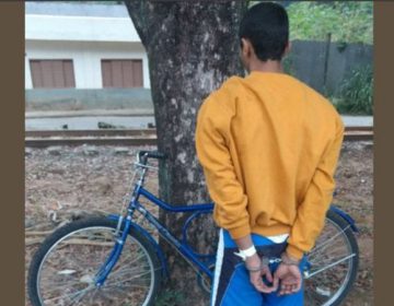 Jovem é preso após fugir de hospital e furtar bicicleta em Cataguases