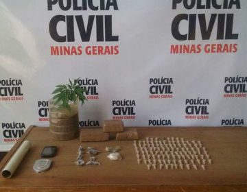 PCMG prende dois homens por tráfico e apreende drogas em Ubá