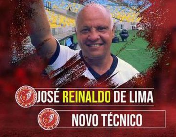 TRICORDIANO ANUNCIA REINALDO LIMA COMO COMO TREINADOR PARA O MÓDULO II DE 2018