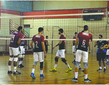 JF Vôlei realiza jogo-treino contra o Botafogo/RJ