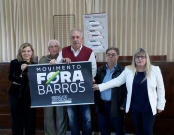 Médicos de Juiz de Fora aderem ao movimento “Fora Barros”