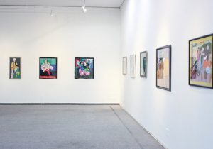 Linhas e tecidos dão o tom de exposição com influência do pós-impressionismo