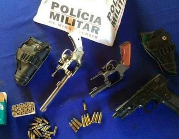 Policia Militar prende aposentado de 76 anos com armas e munições em  Ipuiuna