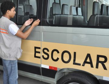 Vistoria do transporte escolar começa na próxima semana