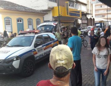 Ação rápida da PM frustra assalto a joalheria no centro de Barbacena