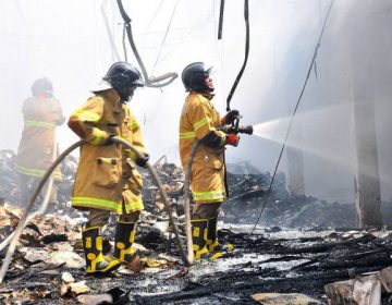 Incêndio destrói depósito de insumos da Secretaria de Saúde de Angra dos Reis