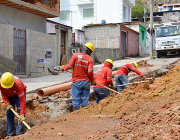 Cesama inicia substituição de redes de esgoto no Bairro Eldorado