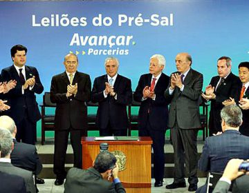 Governo assina seis contratos para exploração do pré-sal