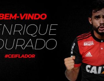 Flamengo anuncia a contratação de Henrique Dourado