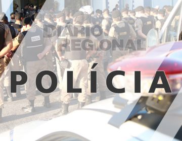 Populares jogam objetos contra policiais militares durante abordagem à festa sem autorização