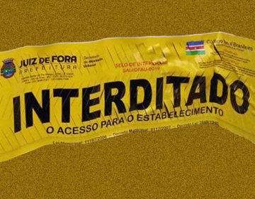 Secretaria de Atividades Urbanas interdita bar na Avenida dos Andradas