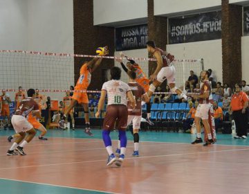 JF Vôlei, já rebaixado, perde em sua última partida da temporada em casa