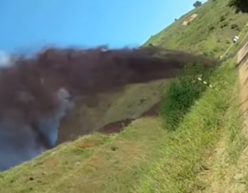 Rompimento de mineroduto polui manancial em Santo Antônio do Grama