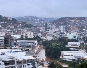 Órgãos alertam para possibilidade de quase 70mm de chuva em Muriaé entre sexta e sábado