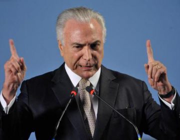 Temer reforça que estados terão verbas para segurança pública