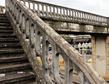 População pleiteia melhorias na passarela da “Estação”