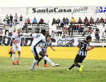 Com gol nos acréscimos Tupi perde a primeira partida na Série C