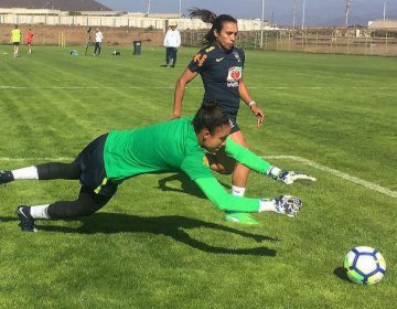 Seleção Feminina faz primeiro treino de olho na estreia da Copa América com a Argentina