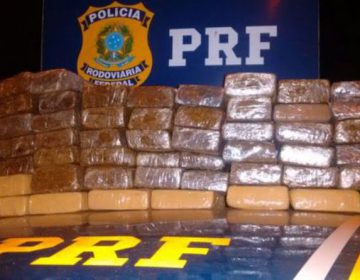 Polícia Rodoviária prende jovem com 49 quilos de maconha em Itatiaia, no Rio