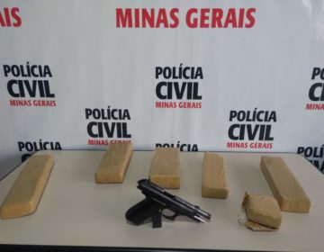 Polícia Civil apreende arma e drogas após perseguição policial