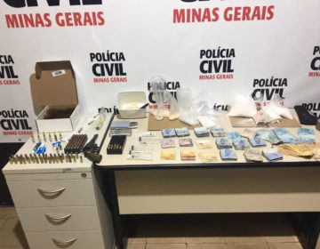 PC prende suspeito de vender cocaína e material para refino da droga no Marilândia
