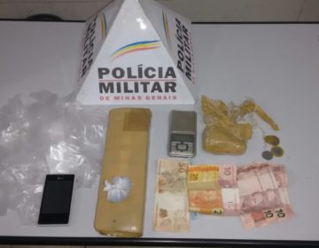 PM apreende drogas e detém dois jovens por tráfico no Grama