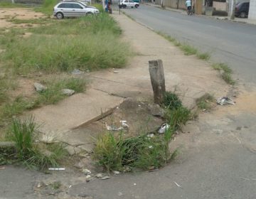 Situação das ruas no bairro São Judas Tadeu preocupa moradores