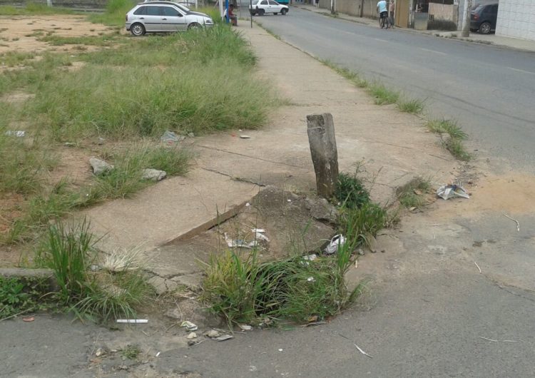 Situação das ruas no bairro São Judas Tadeu preocupa moradores