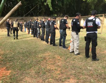 Policiais civis participam de Curso de Sobrevivência Policial em Juiz de Fora