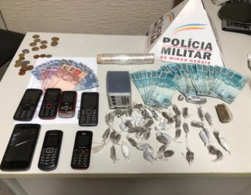 Polícia desmonta ponto de venda de drogas em Cataguases