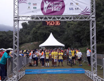 3ª Corrida “Mexa-se Pela Vida” leva centenas de atletas ao Parque da Lajinha