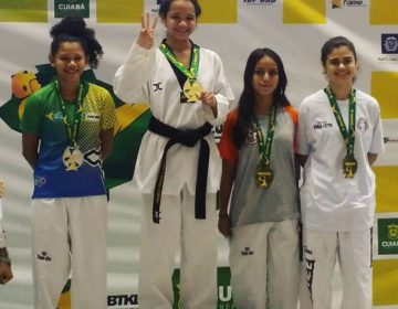 Danielly Vitória é Tricampeã Brasileira de Taekwondo