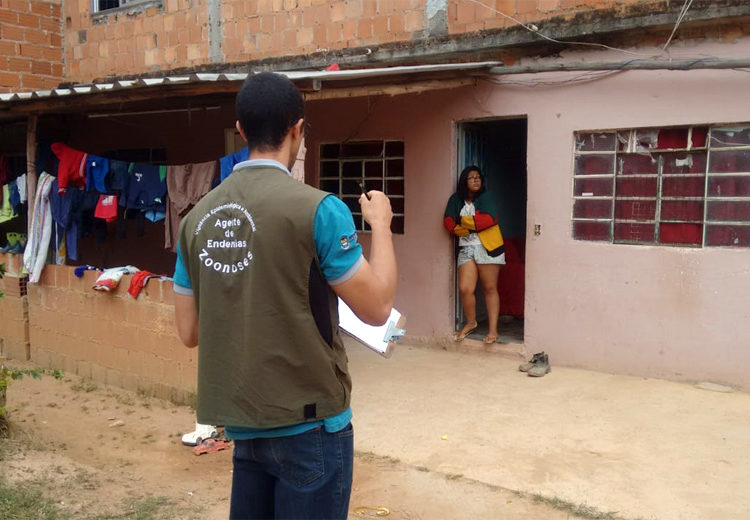 Agentes de Combate a Endemias fazem registro geográfico da cidade