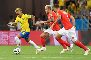 Brasil estréia na Copa do Mundo com empate diante da Suíça