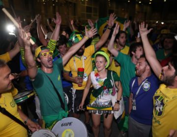 Seleção Brasileira chega a Moscou com novo show do torcedor brasileiro