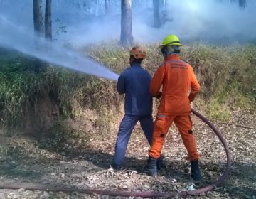 Corpo de Bombeiros alerta para maior risco de incêndios com o clima seco